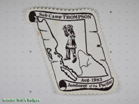 1983 - 4th British Columbia & Yukon Jamboree - Thompson Subcamp [BC JAMB 04-3a]